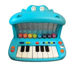 B Toy Hippo Pop-Musical Toy Keyboard -Play Piano Songs, Sounds and Lights Tested
